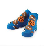 Baby Boys Mudpie Sports Ball Socks Size 0 to 12 Months Sizing Item 172977 - Runwayz Boutique