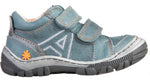 Boys Egeo Snug by Art Footwear A050 Leather Shoe with 2 Velcro Straps