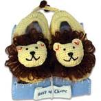 Best of Chums Lion Crocheted Booties Size 12 Months Only - Runwayz Boutique