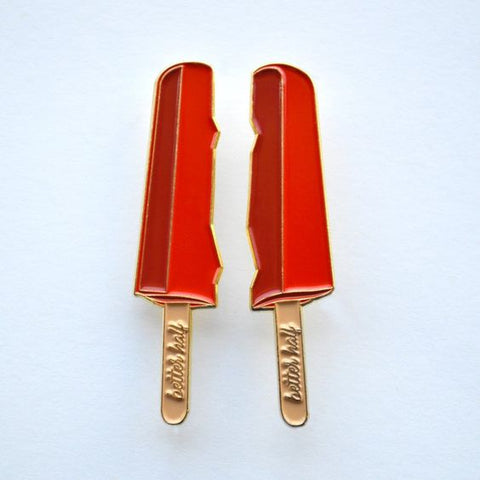 Popsicle Pin Set by Bold Faced Designs Better Half - Runwayz Boutique