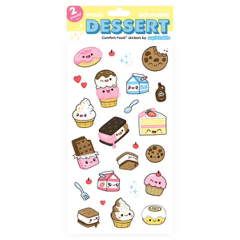 Dessert Stickers by Squishables