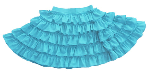 Girls Lemon Loves Lime Skirt in Aqua Splash - Runwayz Boutique
