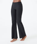 Ladies MPG Performance Nouveau Wide Leg Yoga Pant in Black - Runwayz Boutique