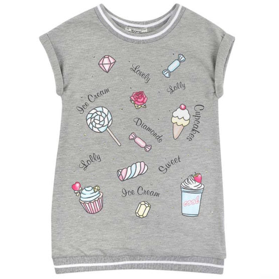 Mayoral Girls Sweets Grey Tunic Dress style 3994 Size 3 or 6 Only Left –  Runwayz Boutique