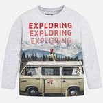 Mayoral Boys Exploring Long Sleeved Top Great for Camping Lovers - Runwayz Boutique