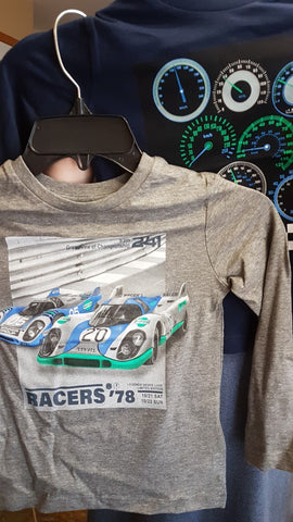 Mayoral Boys 2 Pc Long Sleeved Shirts Set Race Car & Speedometer Print Style 4032 - Runwayz Boutique