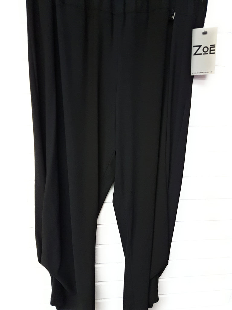 Ladies Black Capri Pant Zoe brand style 6188 – Runwayz Boutique